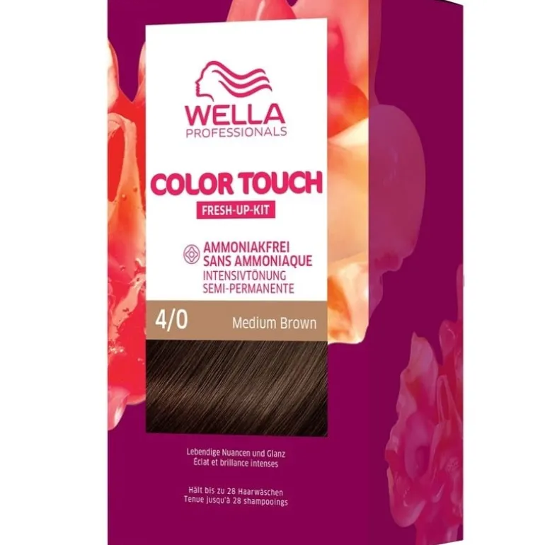 Wella Color Touch Pure Naturals 4/0 Medium Brown