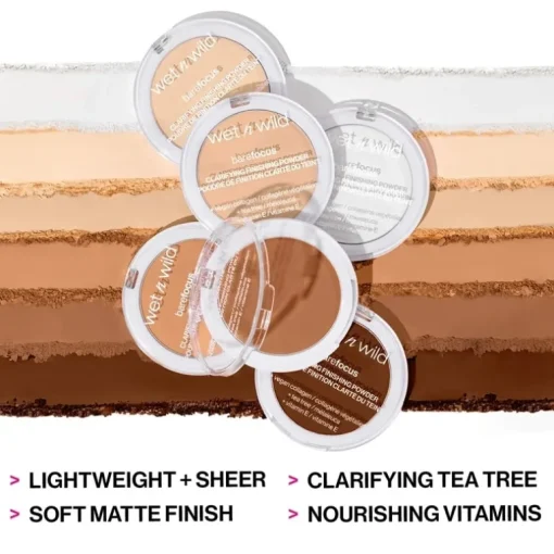 Wet n Wild Bare Focus Clarifying Powder – Light/Medium