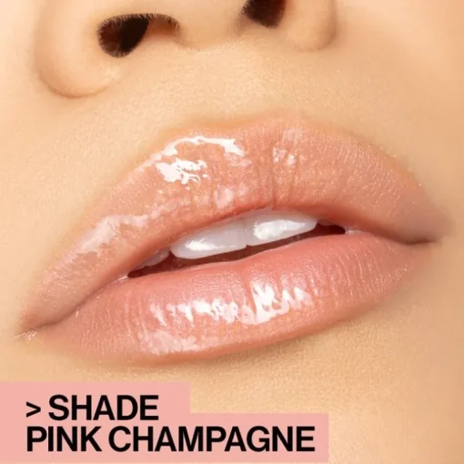 Wet n Wild Mega Slicks Lip Gloss – Pink Champagne Please