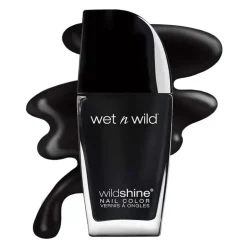 Wet n Wild Wild Shine Nail Color Black Créme