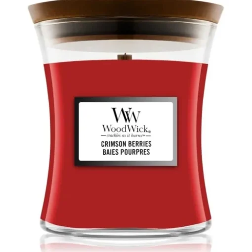 WoodWick Medium – Crimson Berries