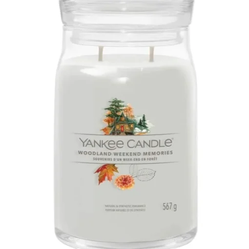 Yankee Candle Signature Large Jar Woodland Weekend Memories 567g