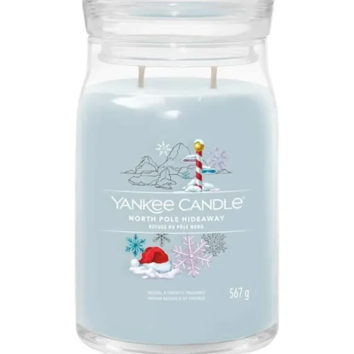 Yankee Candle Signature Large Jar North Pole Hideaway 567g