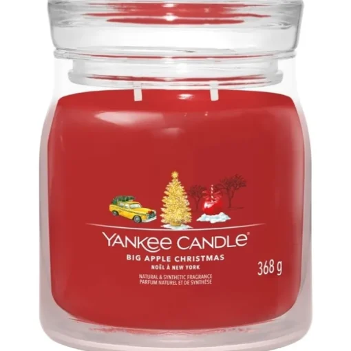 Yankee Candle Signature Medium Jar Big Apple Christmas 368g