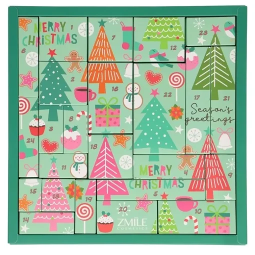 Zmile Cosmetics Beauty Advent Calendar Puzzle ‘Pinetrees’